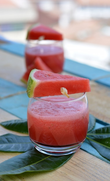 Jugo natural de sandia