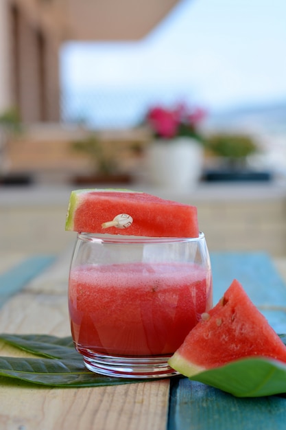 Jugo natural de sandia