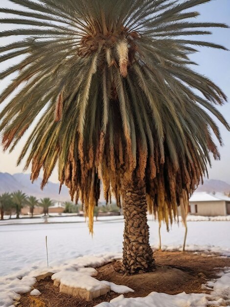 Foto el jugo de la palmera