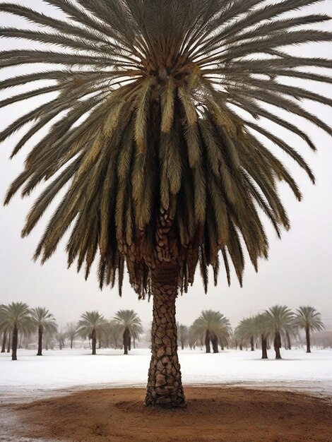 Foto el jugo de la palmera