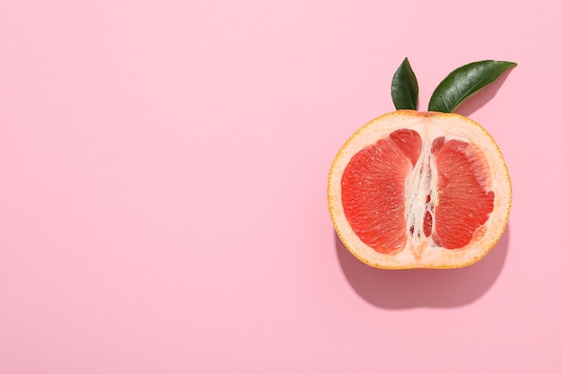 Jugoso concepto de pomelo de frutas de verano de alimentos frescos