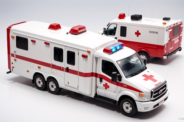 Juguete de colección para ambulancias