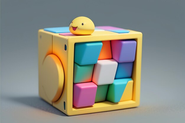 Juguete educativo Cubo de Rubik Ejercicio Capacidad de pensamiento Competición de rotación muy difícil