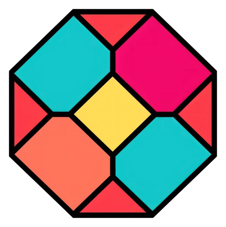 Foto juguete de línea de forma hexagonal de png de fondo blanco
