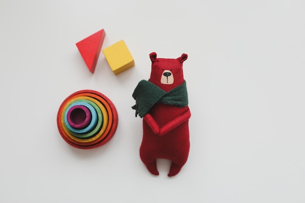 Foto juguetes educativos de madera de colores ecológicos basados en el método montessori juguetes de madera bloques ...