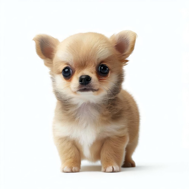El juguetón cachorro de Chihuahua con IA generativa