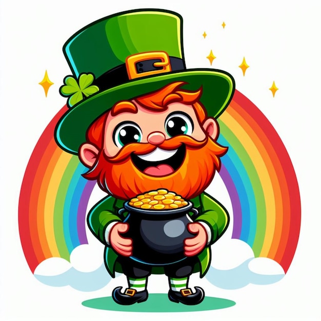 juguetón leprechaun magia imagen caprichosa captura el elusivo hada en un entorno verde encantado