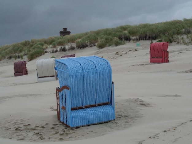 Foto juist-insel in der nordsee