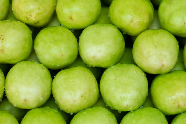 Jujube Fruits, mono manzana en el mercado