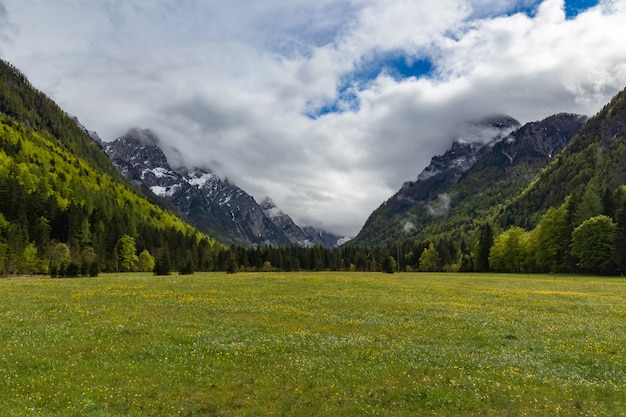 Julian Alps Triglav Nationalpark in Slowenien