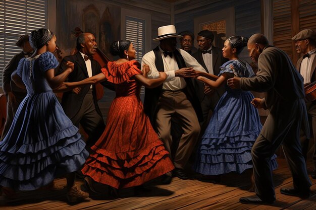 Foto juneteenth joy (en inglés)