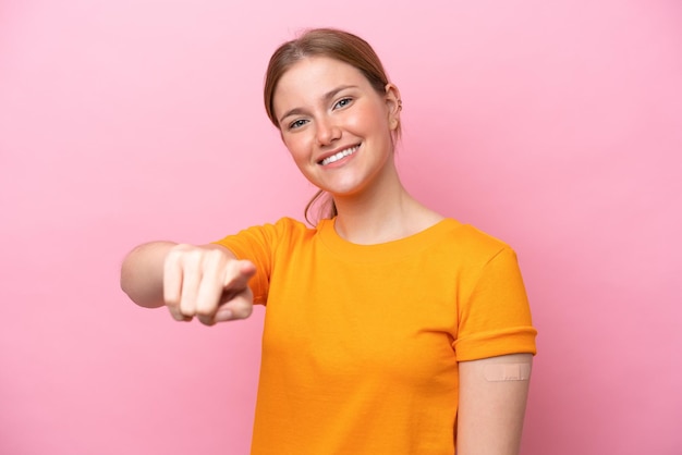 Foto junge kaukasische blonde frau