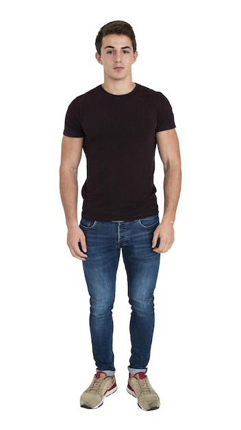 Junge Mann png-Element durchsichtiger Hintergrund