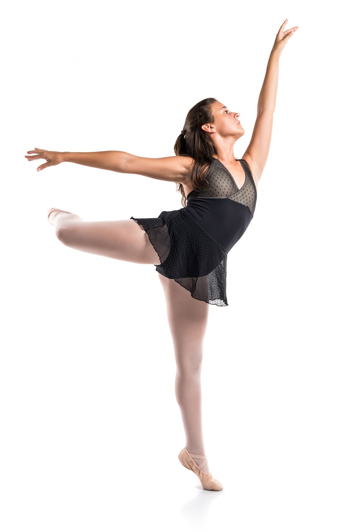 Foto junger balletttänzer