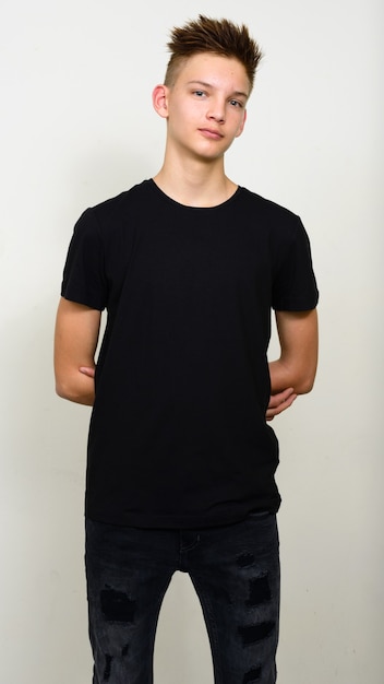 junger hübscher Teenager