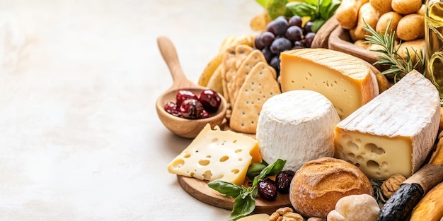 Junta de queso y charcutería