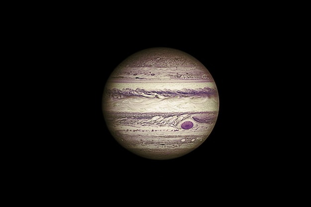 Jupiter-Planet Jupiter-Weltraumhintergrund