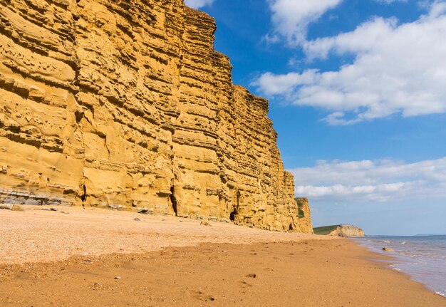 Jurassic Cliffs in West Bay Dorset in Großbritannien