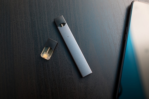 Juul e-cigarrillo nicotina vapor stick y vainas