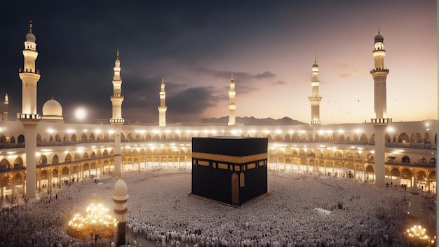 Kaaba em Meca, Arábia Saudita