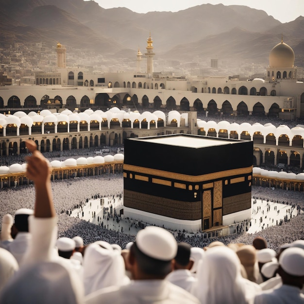 Kaaba in Mekka Saudi-Arabien