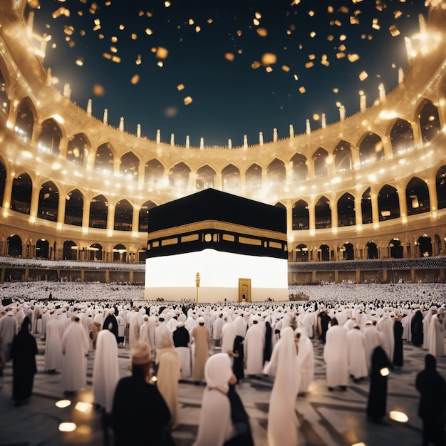 Kaaba en La Meca Arabia Saudita