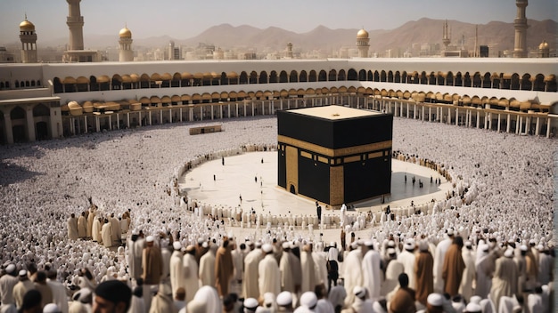 Kaaba en La Meca Arabia Saudita