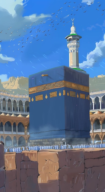 La Kaaba en la Meca
