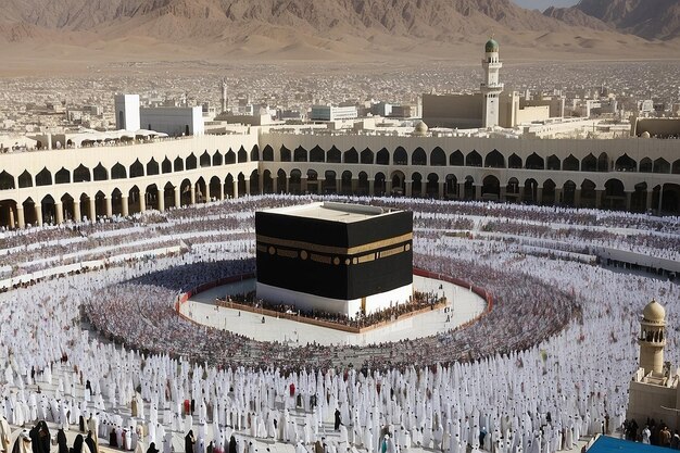 Foto kabe meca arábia saudita