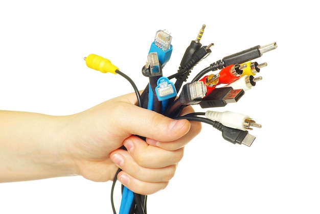 Kabel zur Hand