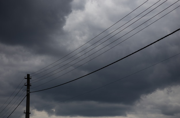 Kabel zur Stromversorgung der Stadt