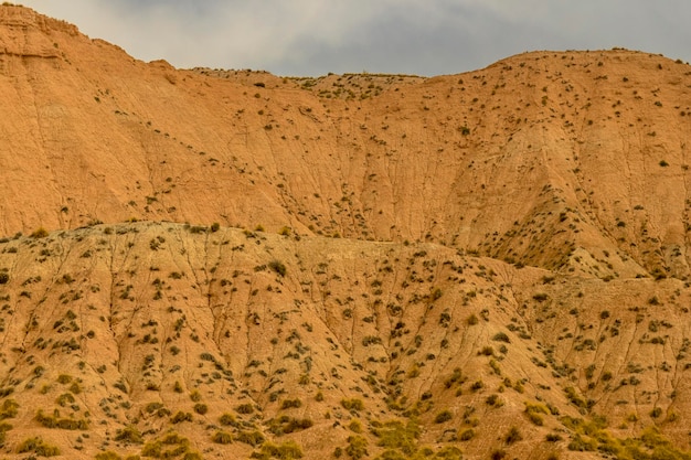 Kämme und Klippen des Ödlands von Gorafe Granada