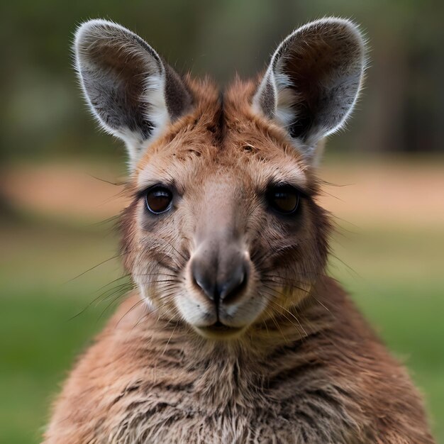 Foto känguru, erzeugt durch ki