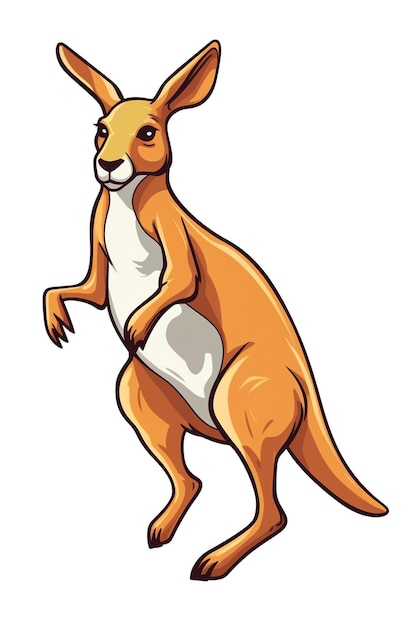 Känguru-Ganzkörper