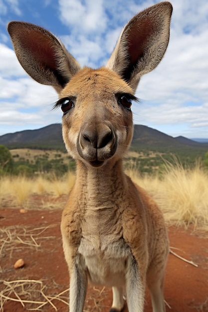 Känguru im australischen Outback Northern Territory Australien