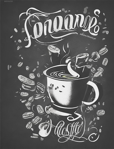 Foto kaffee-ai-bilder für t-shirt-design