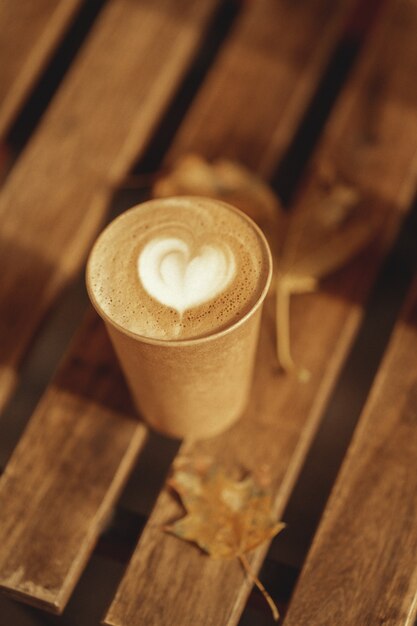 Foto kaffee in einer tasse