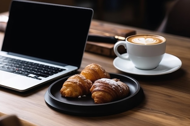 Kaffee-Konditorei-Café Generieren Sie Ai