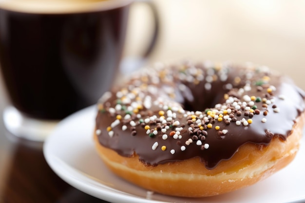 Kaffee und Donut Delight