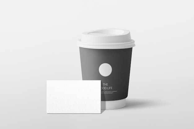 Kaffeebecher png durchsichtiges Mockup