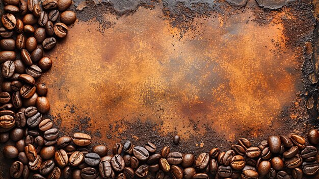 Kaffeebohnen Duftende Anziehungskraft Morgenelixir Brühe Erwartung Essenz von Energie und Erfrischung