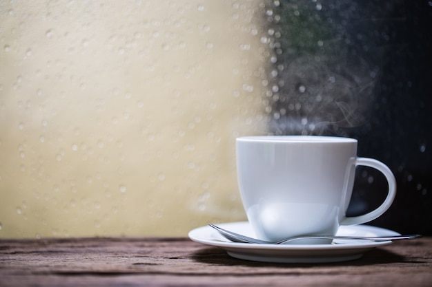 Kaffeetasse mit Bokeh