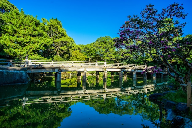 Kaiserpalast-Zen-Gartenvilla Kyotos, Japan