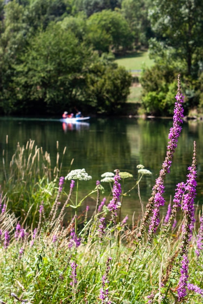 Kajak im See