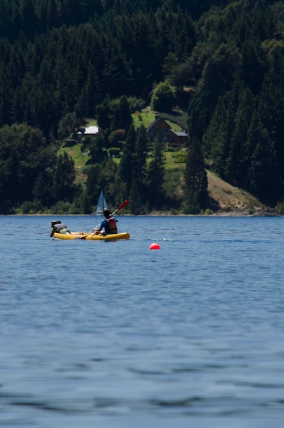 Kajak-See in Bariloche