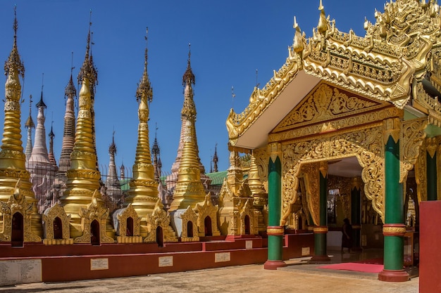 Kakku Temple Complex Shan State Myanmar