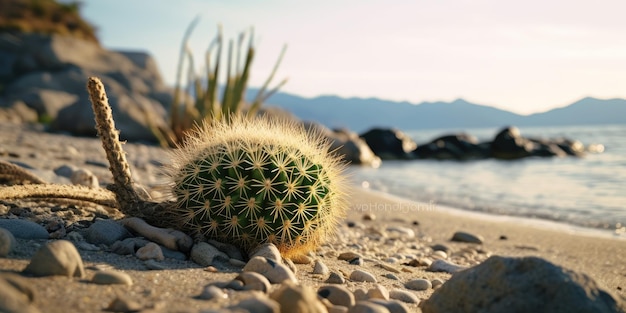 Kaktus am Strand