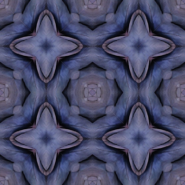 Kaleidoscópio de cores com um belo fundo ornamental sem costuras