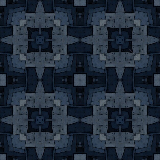 Foto kaleidoscopio fondo abstracto patrón sin costuras basado en el ornamento griego antiguo
