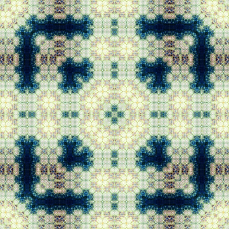 Foto kaleidoscopio patrón sin costuras patrón de textura caleidoscopio